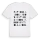 Patiolla/Dolianova ordlek t-shirt