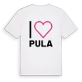 Jag älskar Pula t-shirt stort tryck