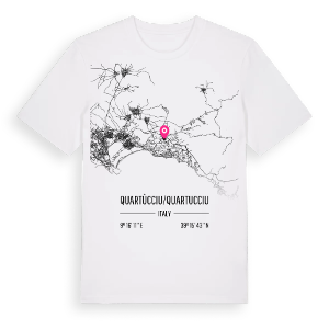 Quartùcciu/Quartucciu karta t-shirt – ekologisk bomull t-shirt från Pinshirt