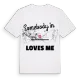Någon i Quartùcciu/Quartucciu älskar mig t-shirt