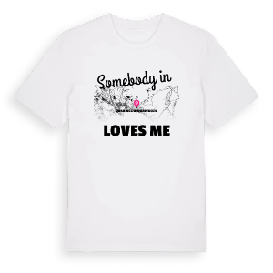Någon i Quartùcciu/Quartucciu älskar mig t-shirt – ekologisk bomull t-shirt från Pinshirt