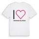 Jag älskar Sabarussa/Solarussa t-shirt stort tryck