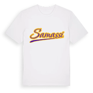 Samassi baseball t-shirt – ekologisk bomull t-shirt från Pinshirt