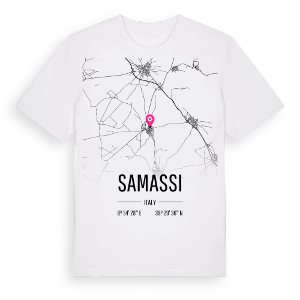 Samassi karta t-shirt – ekologisk bomull t-shirt från Pinshirt