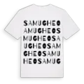 Samugheo ordlek t-shirt
