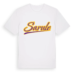 Sarule baseball t-shirt – ekologisk bomull t-shirt från Pinshirt