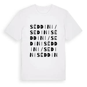 Séddini/Sedini ordlek t-shirt – ekologisk bomull t-shirt från Pinshirt