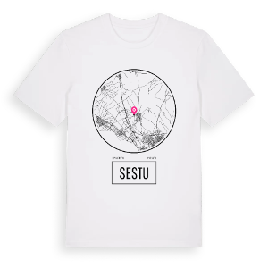 Sestu t-shirt – ekologisk bomull t-shirt från Pinshirt
