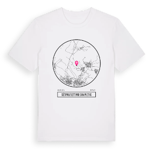 Sètimu/Settimo San Pietro t-shirt – ekologisk bomull t-shirt från Pinshirt