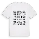 Seulu/Seulo ordlek t-shirt