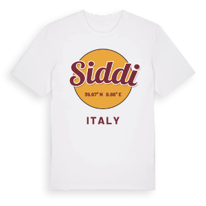 Siddi cirkel t-shirt – ekologisk bomull t-shirt från Pinshirt
