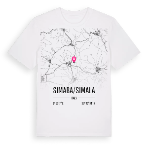 Simaba/Simala karta t-shirt – ekologisk bomull t-shirt från Pinshirt