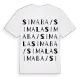 Simaba/Simala ordlek t-shirt