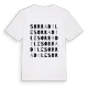 Sorradile ordlek t-shirt