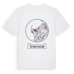 Tàttari/Sassari t-shirt – ekologisk bomull t-shirt från Pinshirt