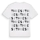 Thiesi ordlek t-shirt