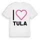 Jag älskar Tula t-shirt stort tryck