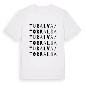 Turalva/Torralba ordlek t-shirt – ekologisk bomull t-shirt från Pinshirt