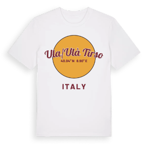 Ula/Ulà Tirso cirkel t-shirt – ekologisk bomull t-shirt från Pinshirt