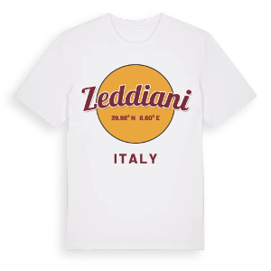 Zeddiani cirkel t-shirt – ekologisk bomull t-shirt från Pinshirt
