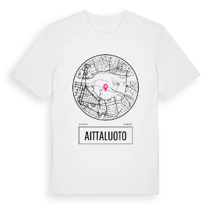 Aittaluoto t-shirt – ekologisk bomull t-shirt från Pinshirt