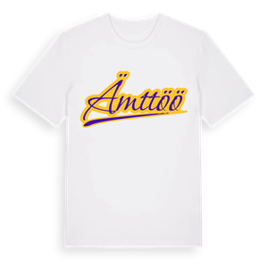 Ämttöö baseball t-shirt – ekologisk bomull t-shirt från Pinshirt
