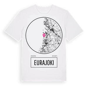 Eurajoki t-shirt – ekologisk bomull t-shirt från Pinshirt