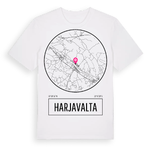 Harjavalta t-shirt – ekologisk bomull t-shirt från Pinshirt