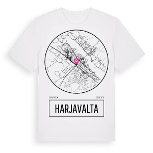 Harjavalta t-shirt – ekologisk bomull t-shirt från Pinshirt