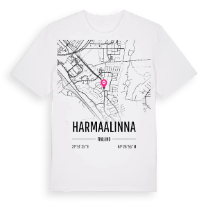 Harmaalinna karta t-shirt – ekologisk bomull t-shirt från Pinshirt