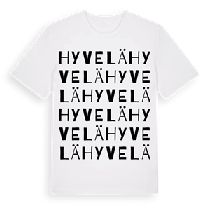 Hyvelä ordlek t-shirt – ekologisk bomull t-shirt från Pinshirt