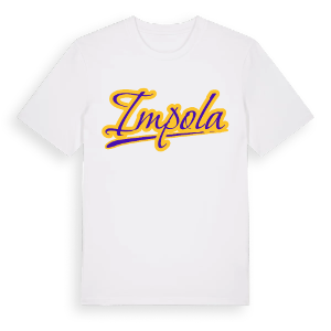 Impola baseball t-shirt – ekologisk bomull t-shirt från Pinshirt