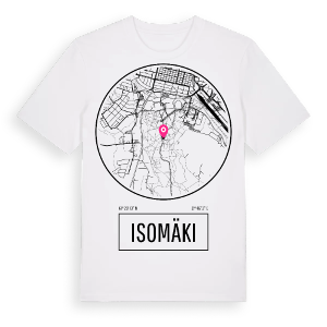 Isomäki t-shirt – ekologisk bomull t-shirt från Pinshirt