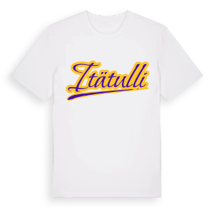 Itätulli baseball t-shirt – ekologisk bomull t-shirt från Pinshirt