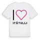 Jag älskar Itätulli t-shirt stort tryck
