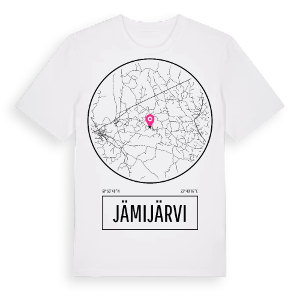 Jämijärvi t-shirt – ekologisk bomull t-shirt från Pinshirt