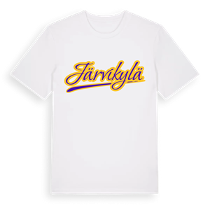 Järvikylä baseball t-shirt – ekologisk bomull t-shirt från Pinshirt