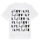Järvikylä ordlek t-shirt