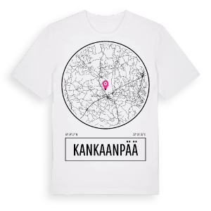 Kankaanpää t-shirt – ekologisk bomull t-shirt från Pinshirt
