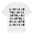 Karhuluoto ordlek t-shirt