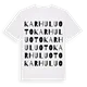Karhuluoto ordlek t-shirt