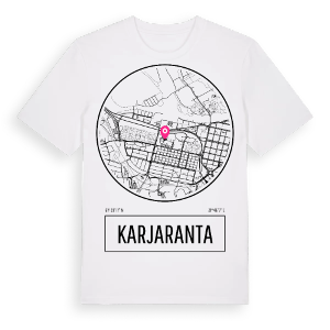Karjaranta t-shirt – ekologisk bomull t-shirt från Pinshirt