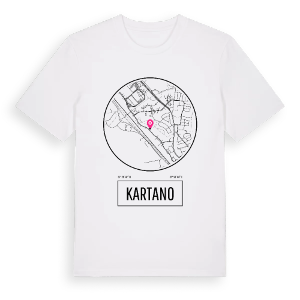 Kartano t-shirt – ekologisk bomull t-shirt från Pinshirt