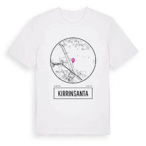 Kirrinsanta t-shirt – ekologisk bomull t-shirt från Pinshirt