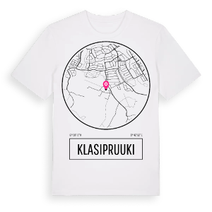 Klasipruuki t-shirt – ekologisk bomull t-shirt från Pinshirt