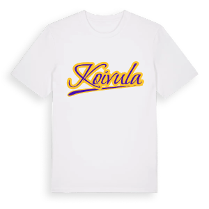 Koivula baseball t-shirt – ekologisk bomull t-shirt från Pinshirt
