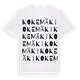 Kokemäki ordlek t-shirt