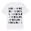 Koliahde ordlek t-shirt