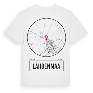 Lahdenmaa t-shirt – ekologisk bomull t-shirt från Pinshirt