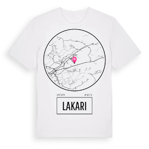 Lakari t-shirt – ekologisk bomull t-shirt från Pinshirt
